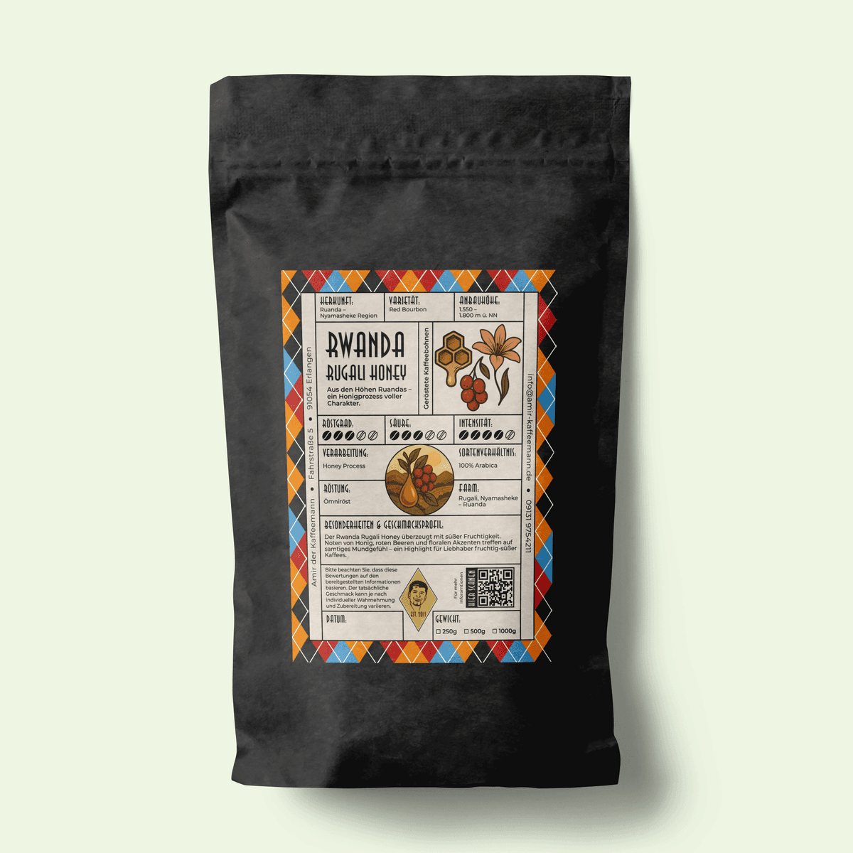 Rwanda Rugali Honey