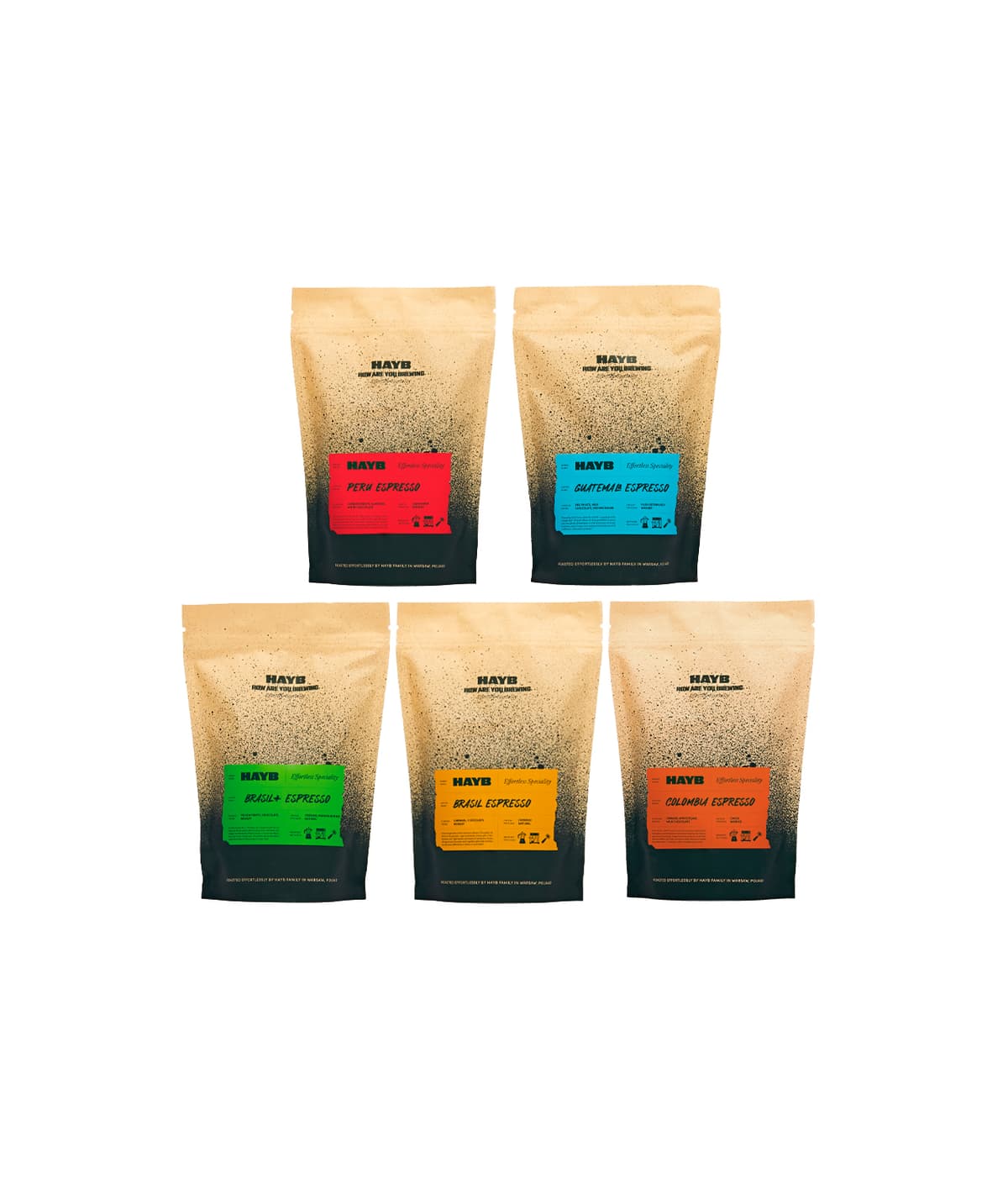 HAYB Single Origin Espresso Starter Pack