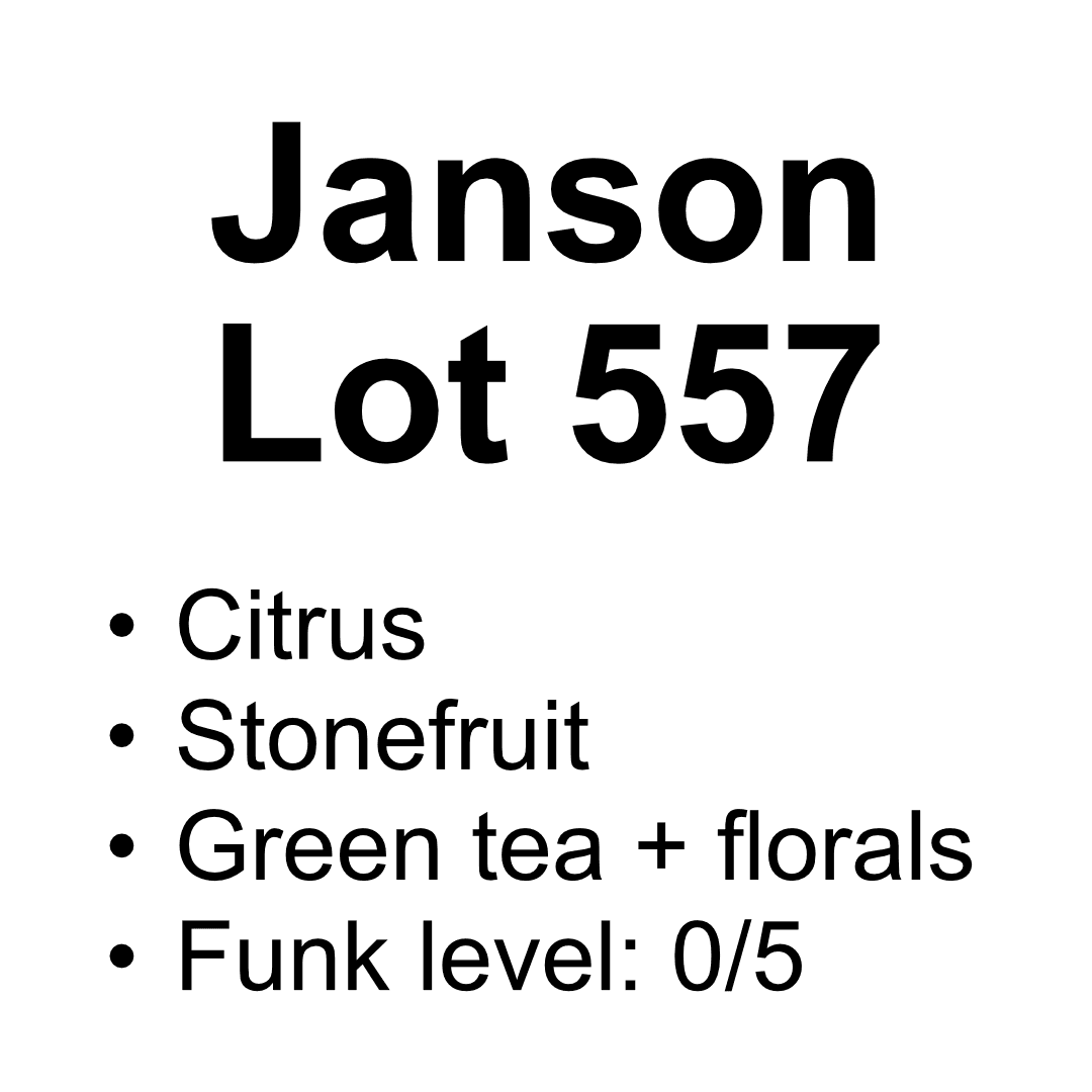 Freezer Re-release - Janson Lot 557 - Washed Gesha