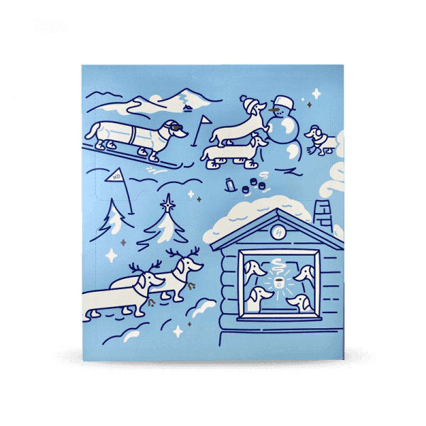 The naughty dog Christmas tasting box