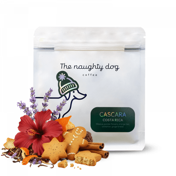 Kostarika VÁNOČNÍ CASCARA - kávové slupky