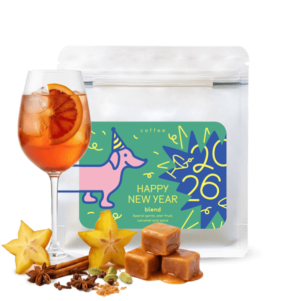 The naughty dog HAPPY NEW YEAR blend 2026