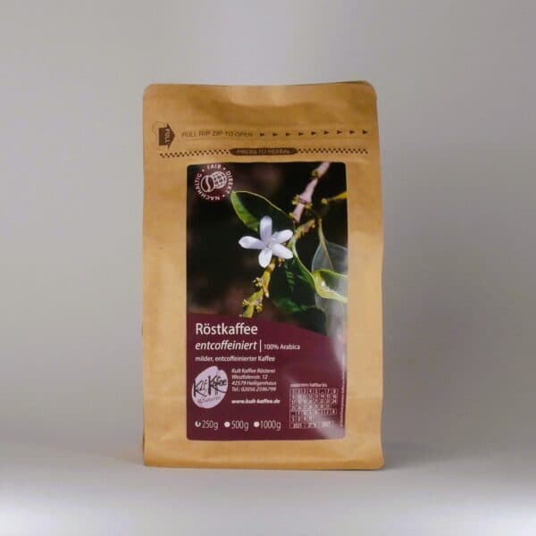 decaffeinated coffee