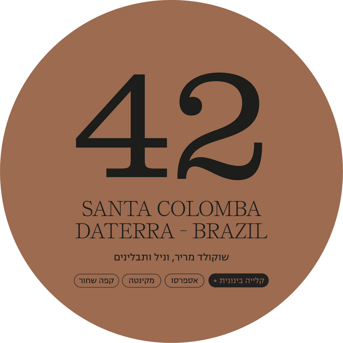 Santa Colomba, Daterra