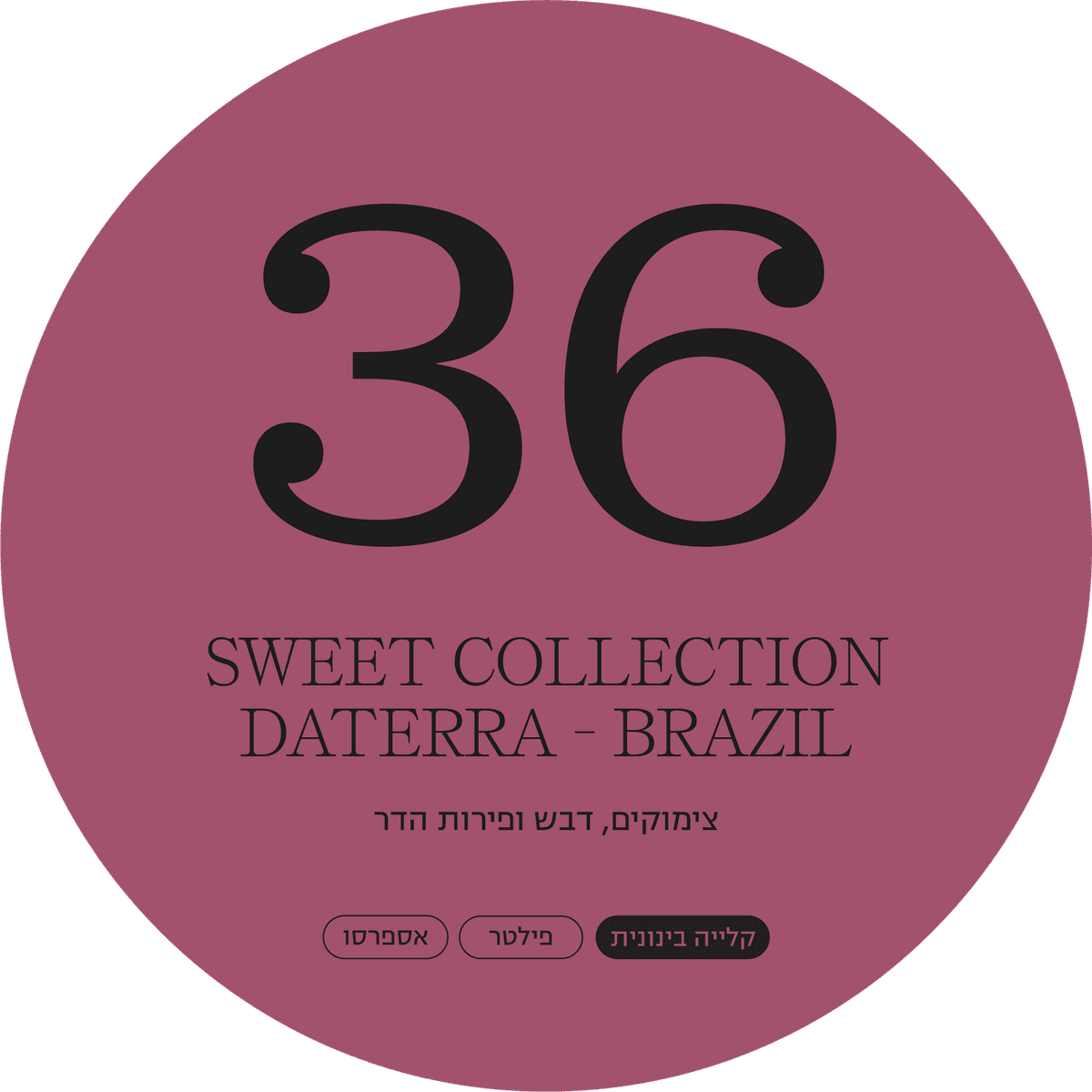 Sweet Collection, Daterra