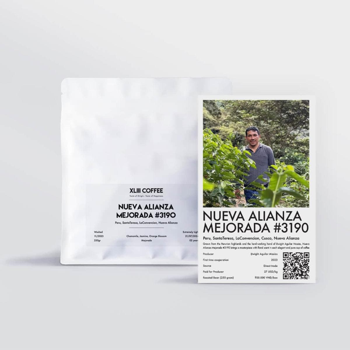 Cà phê Nueva Alianza Mejorada #3190