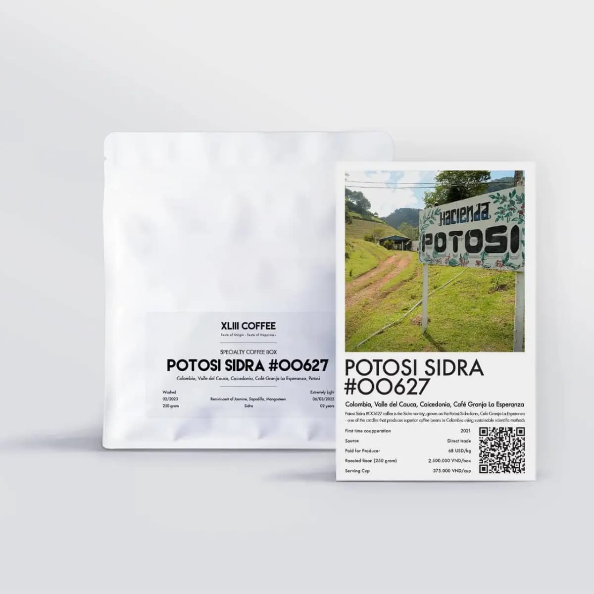 Cà phê Potosi Sidra #00627