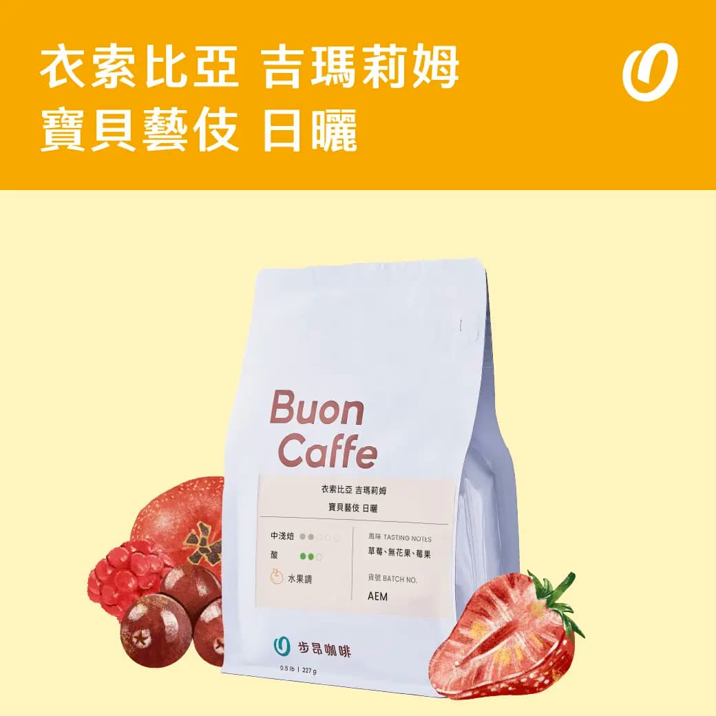 Ethiopia Gimma Limu Baby Geisha Natural G1