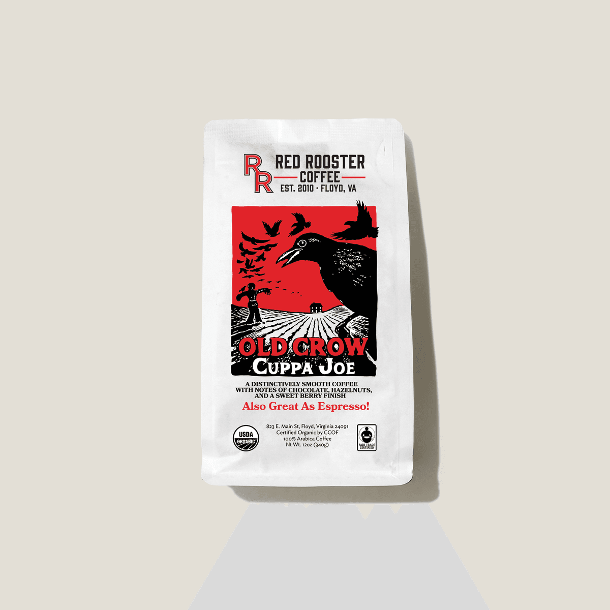 Organic Old Crow Cuppa Joe