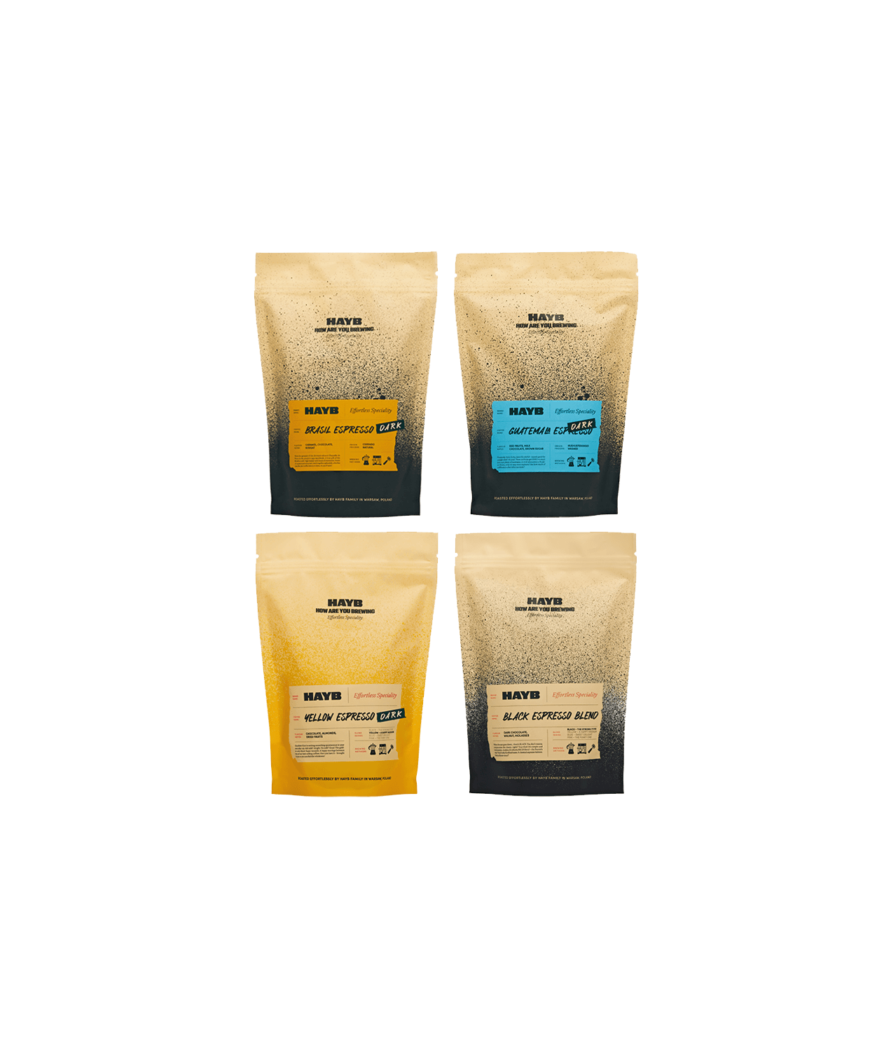 HAYB DARK Espresso Starter Pack