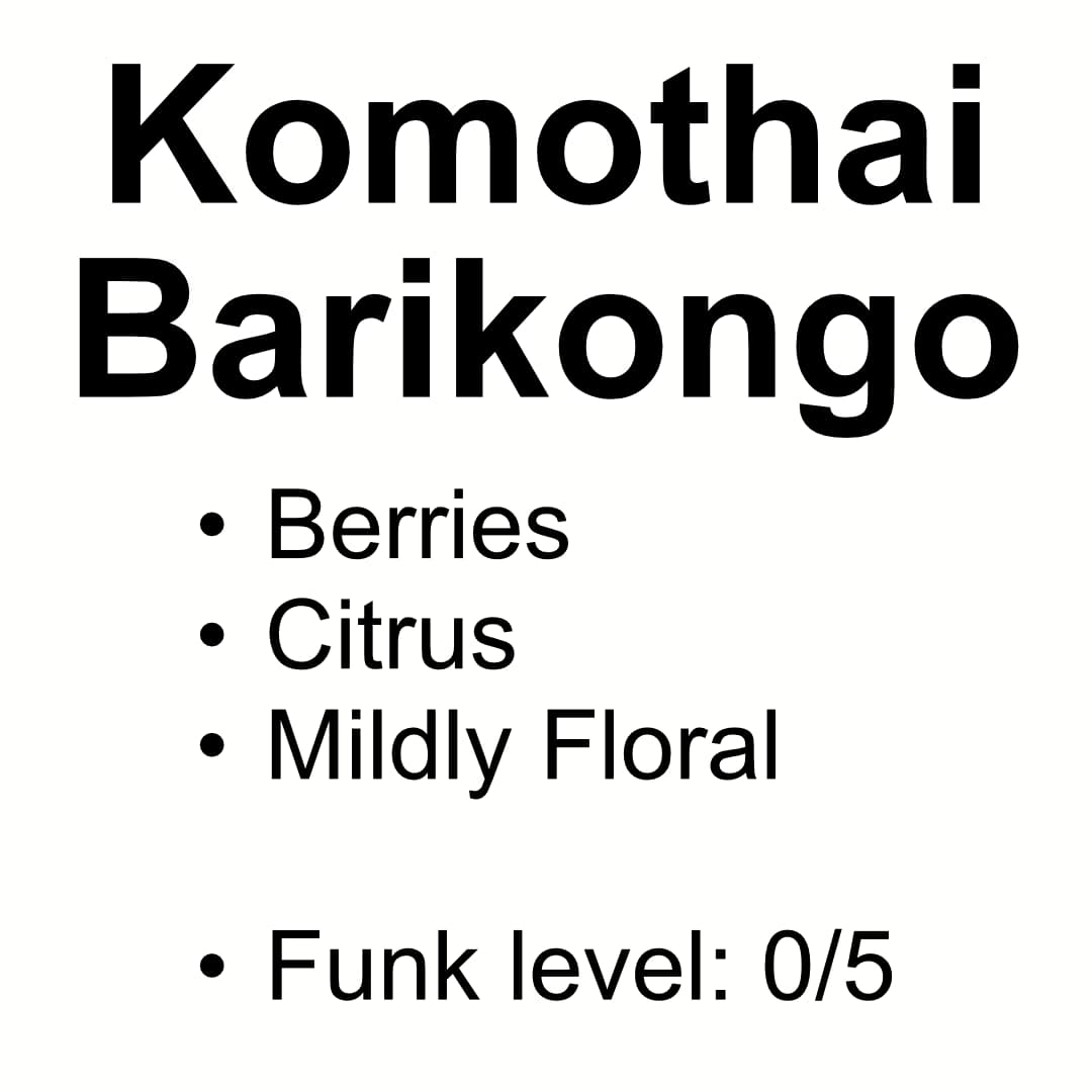 Unroasted Coffee Archive - Komothai Barikongo AA - Washed Batian, Ruiru 11, SL28, SL34