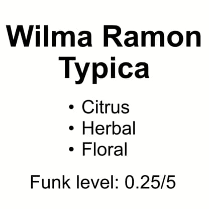 Wilma Ramon – Double Washed Typica