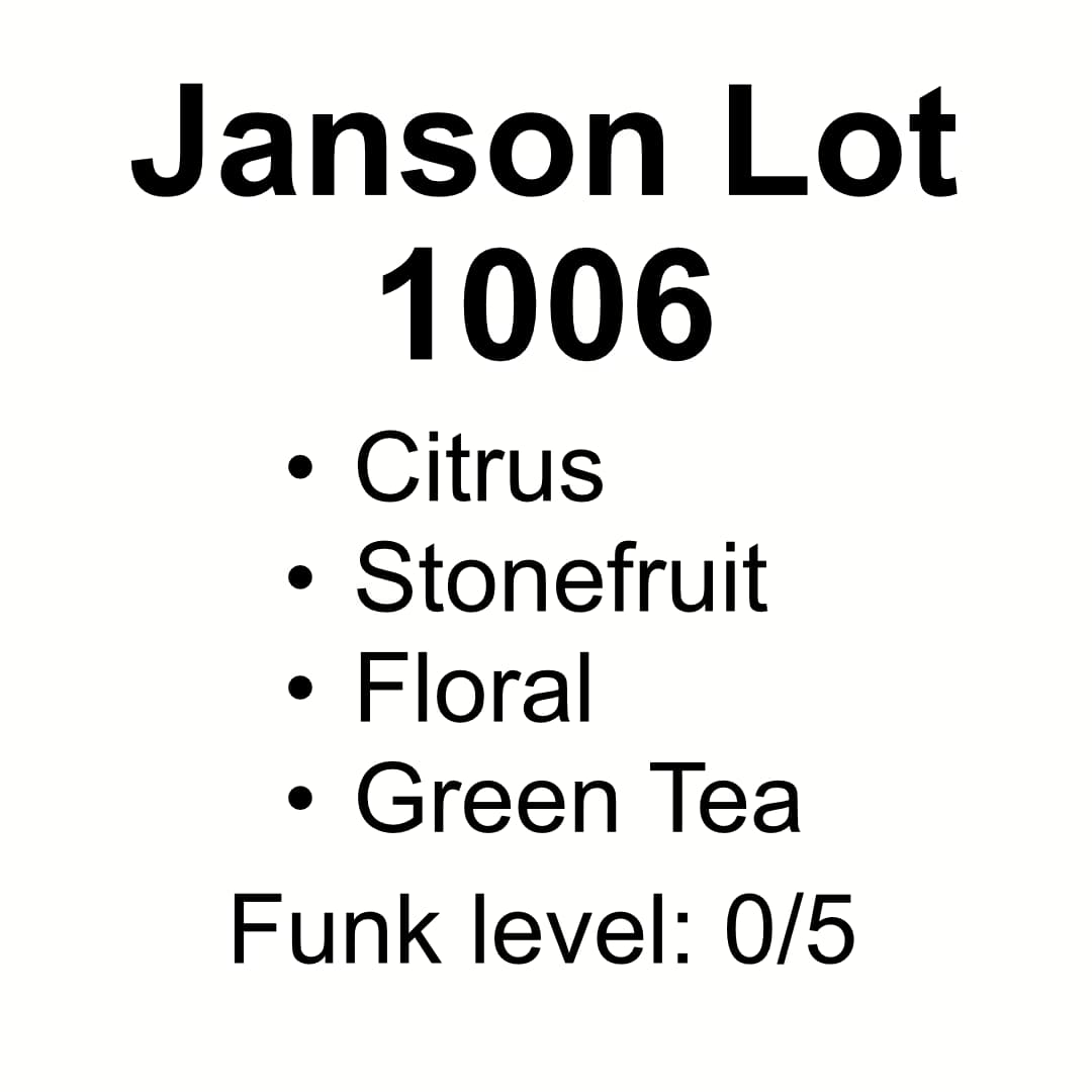 Unroasted Coffee - Janson Lot 1006 - Washed Gesha