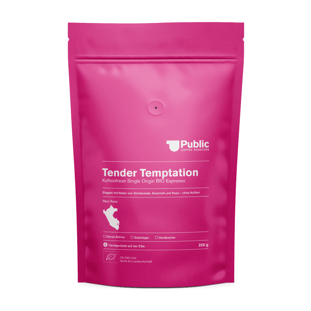 Tender Temptation BIO Espresso – ohne Koffein