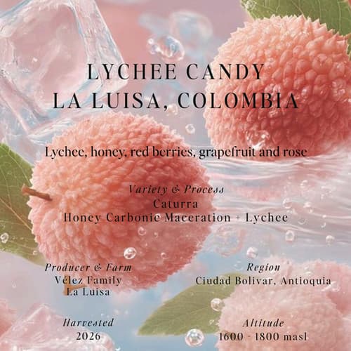 Lychee Candy, La Luisa, Colombia