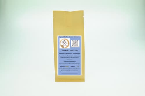 Coffee from Tanzania - Whole Beans - 250 Grams