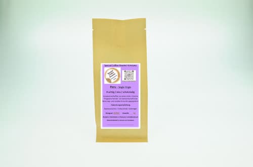 Kaffee aus Peru - Ganze Bohnen - 250 Gramm
