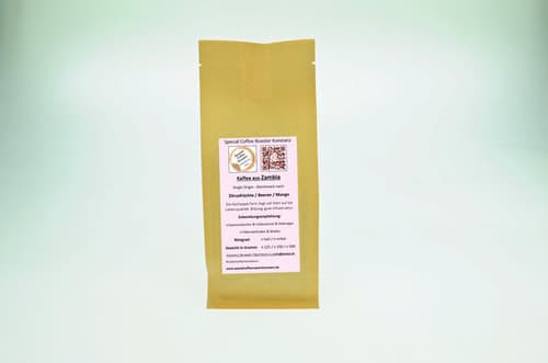 Kaffee aus Zambia - Ganze Bohnen - 250 Gramm