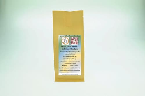 Direct trade Coffee from Honduras - Whole Beans - 250 Grams - Medium Roast