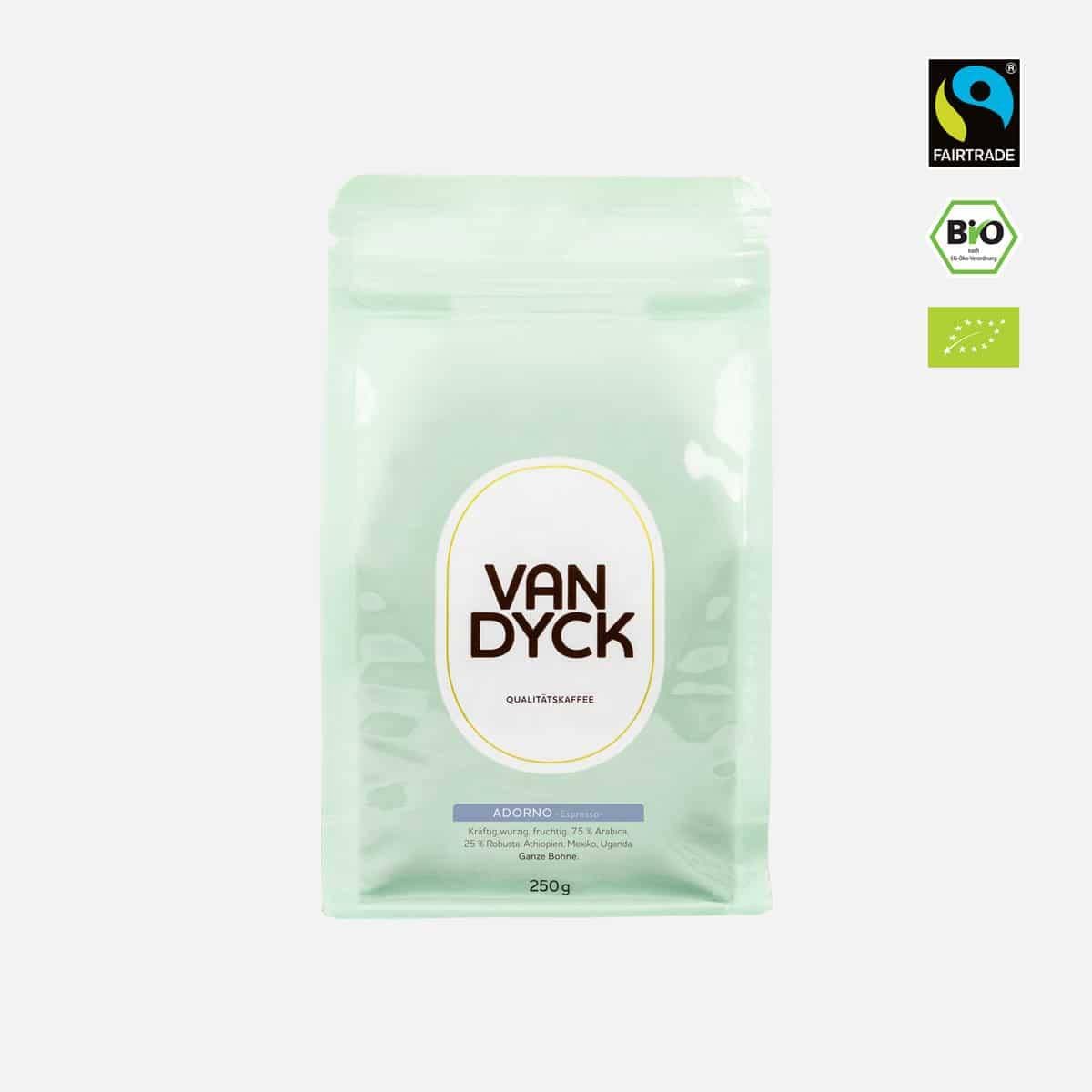 Espresso 'Adorno' – Bio und Fairtrade