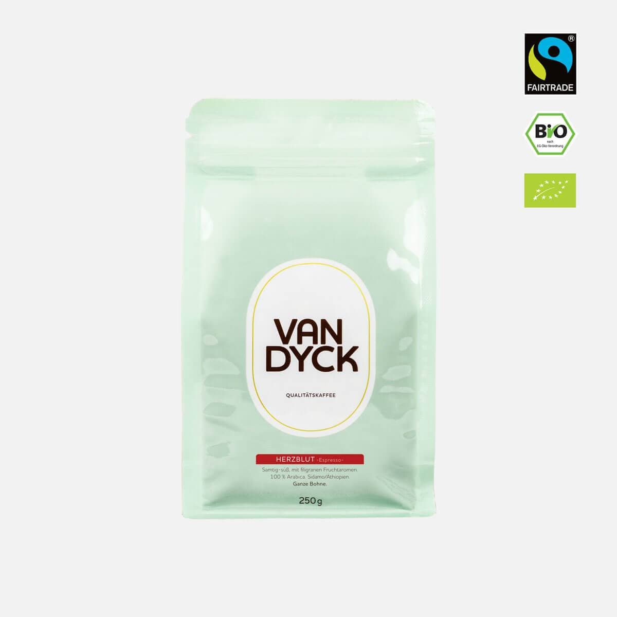 Espresso 'Herzblut' – Bio und Fairtrade